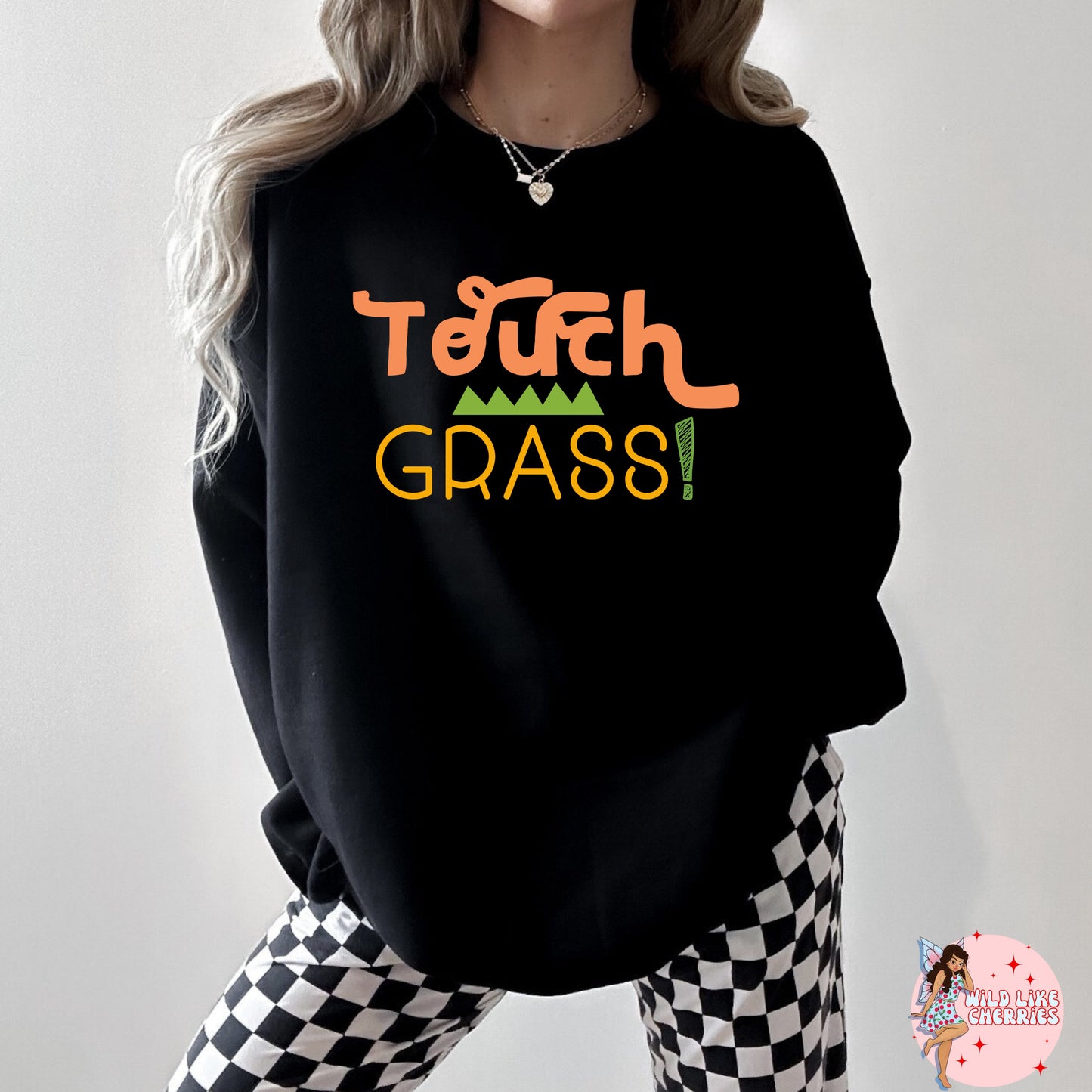 Touch Grass Mental Health Hoodie