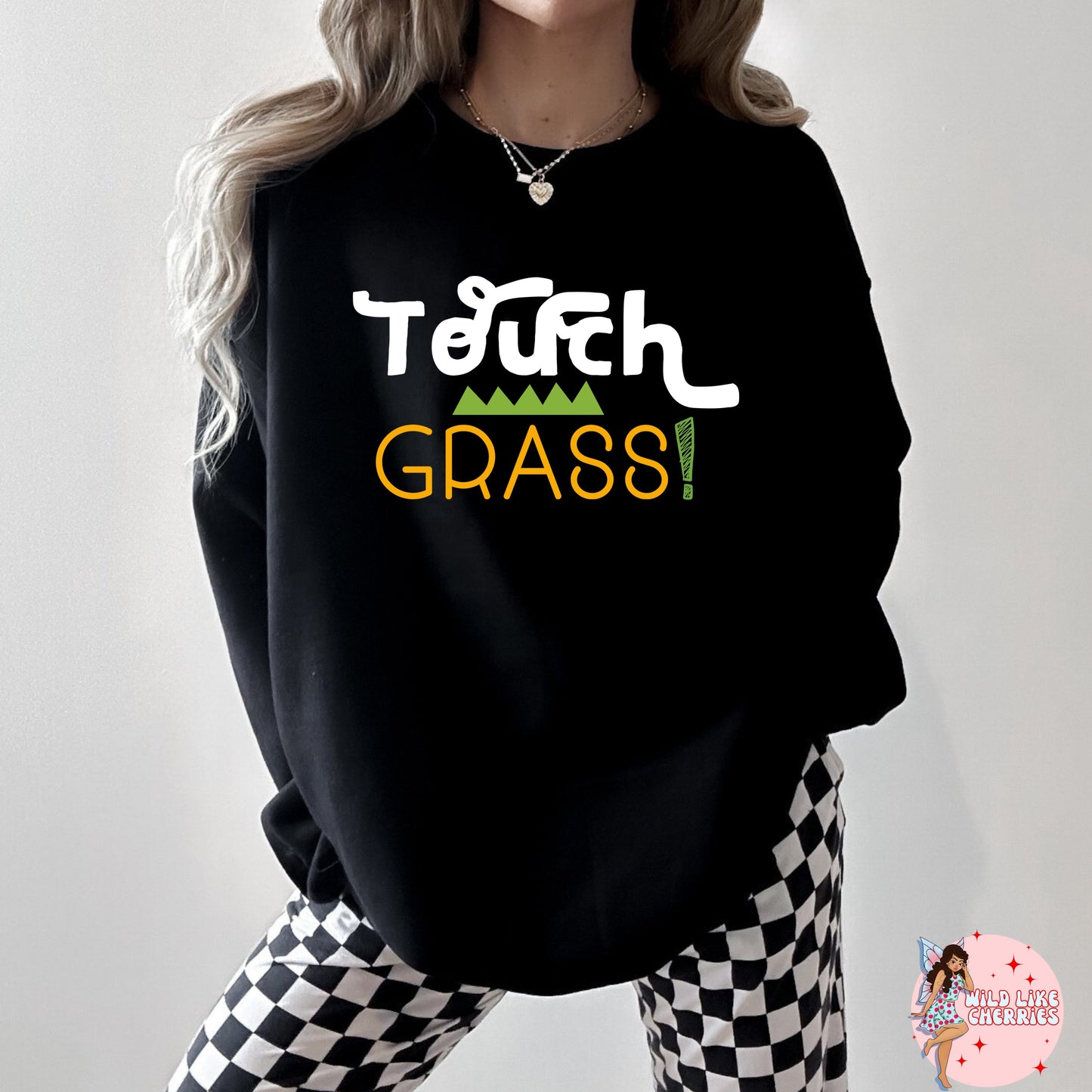 Touch Grass Mental Health Hoodie