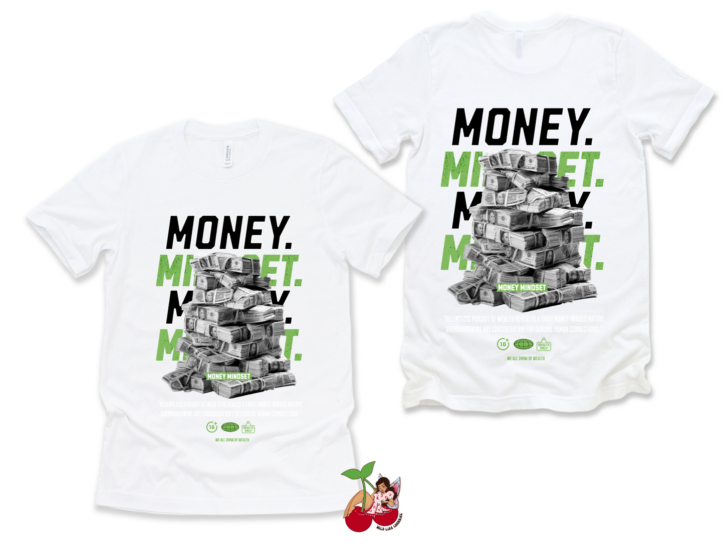 'Money Money Money' Graphic T (Front)