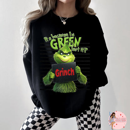 Grinch Crewneck Sweater