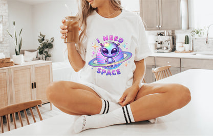 "I Need Space" Short SLeeve T