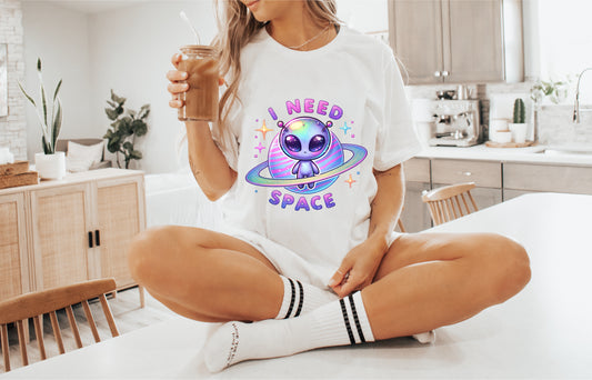 "I Need Space" Short SLeeve T