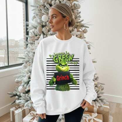 Grinch Crewneck Sweater