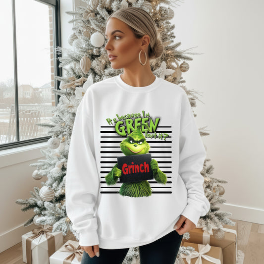 Grinch Crewneck Sweater