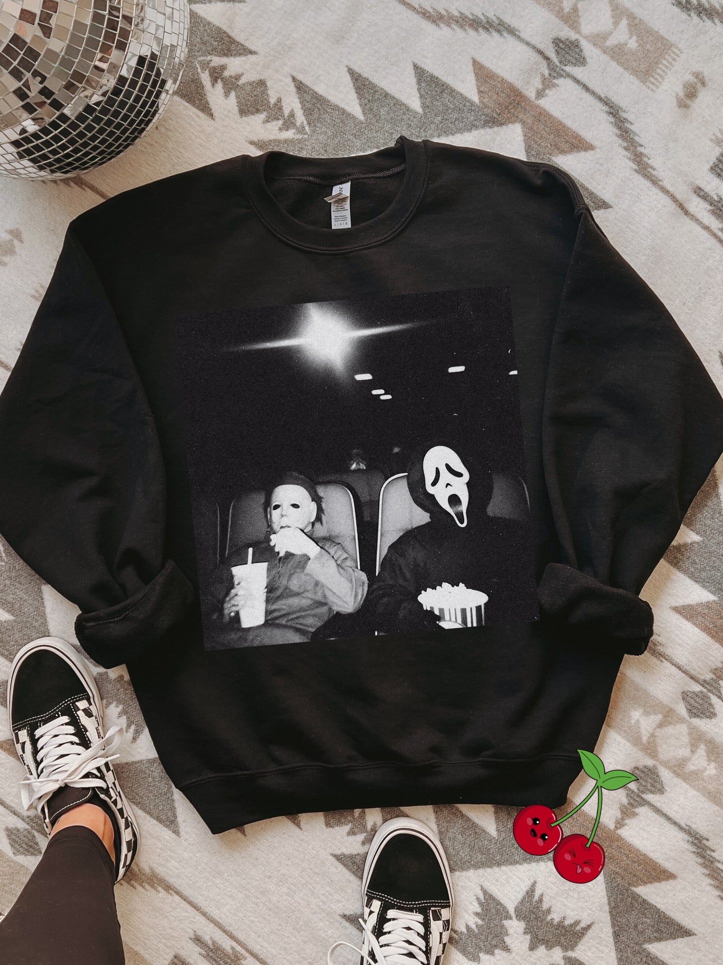 Scream at the Movies Crewneck Sweater