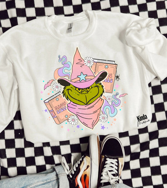 Witch but Grinch Sweatshirt