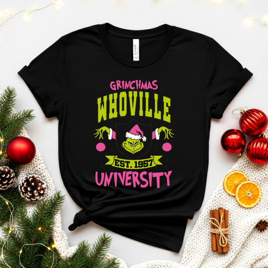 Grinch University Tee