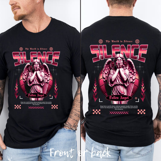 Silence Angel Graphic T (Front)